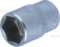 Socket, 3/8", hexagon 13 mm