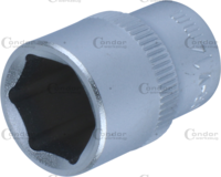 Socket, 3/8", hexagon 14 mm