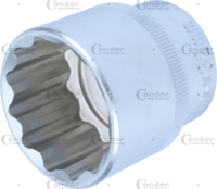 Socket, 1/2", bi-hex 32 mm