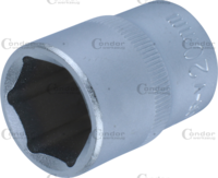 Socket, 1/2", hexagon 20 mm