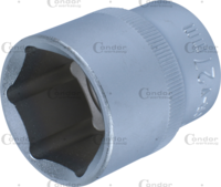 Socket, 1/2", hexagon 27 mm