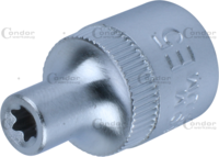 Socket, 3/8", TX-Star E5