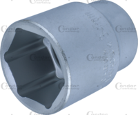 Socket, 3/4", hexagon 34 mm