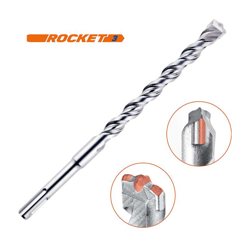 Vrták príklepový ROCKET 3 SDS-plus;12x210mm 10 kusov