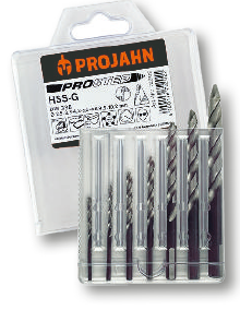 Sada vrtákov  DIN338 HSS-G PROSTEP 7 diel