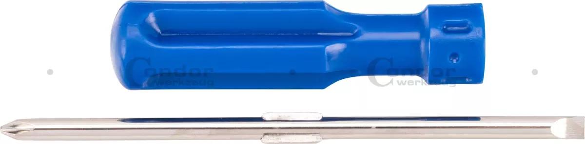 Skrutkovač, 140 mm, Kríž / Drážka, SB