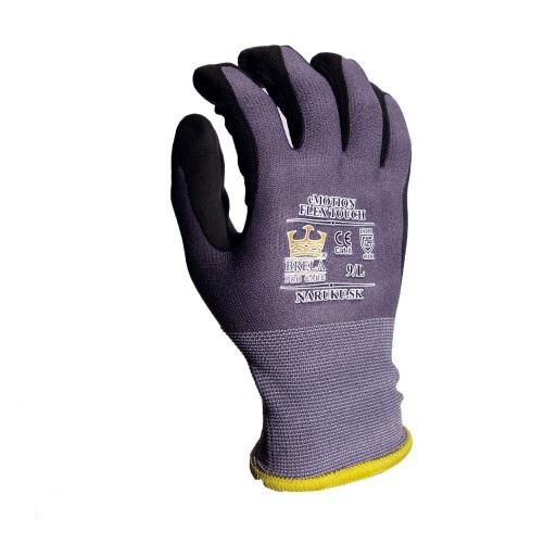 Univerzálne pracovné rukavice s nitrilovým povrstvením FLEX TOUCH veľkosť 11/XXL