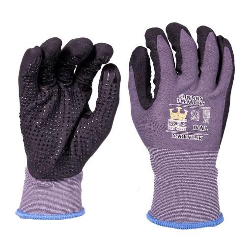Univerzálne pracovné rukavice s protišmykovými terčíkmi FLEX DOTS veľkosť 11/XXL