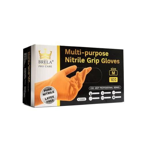 Oranžové Jednorázové Nitrilové Rukavice CDC GRIP veľkosť 11/XXL