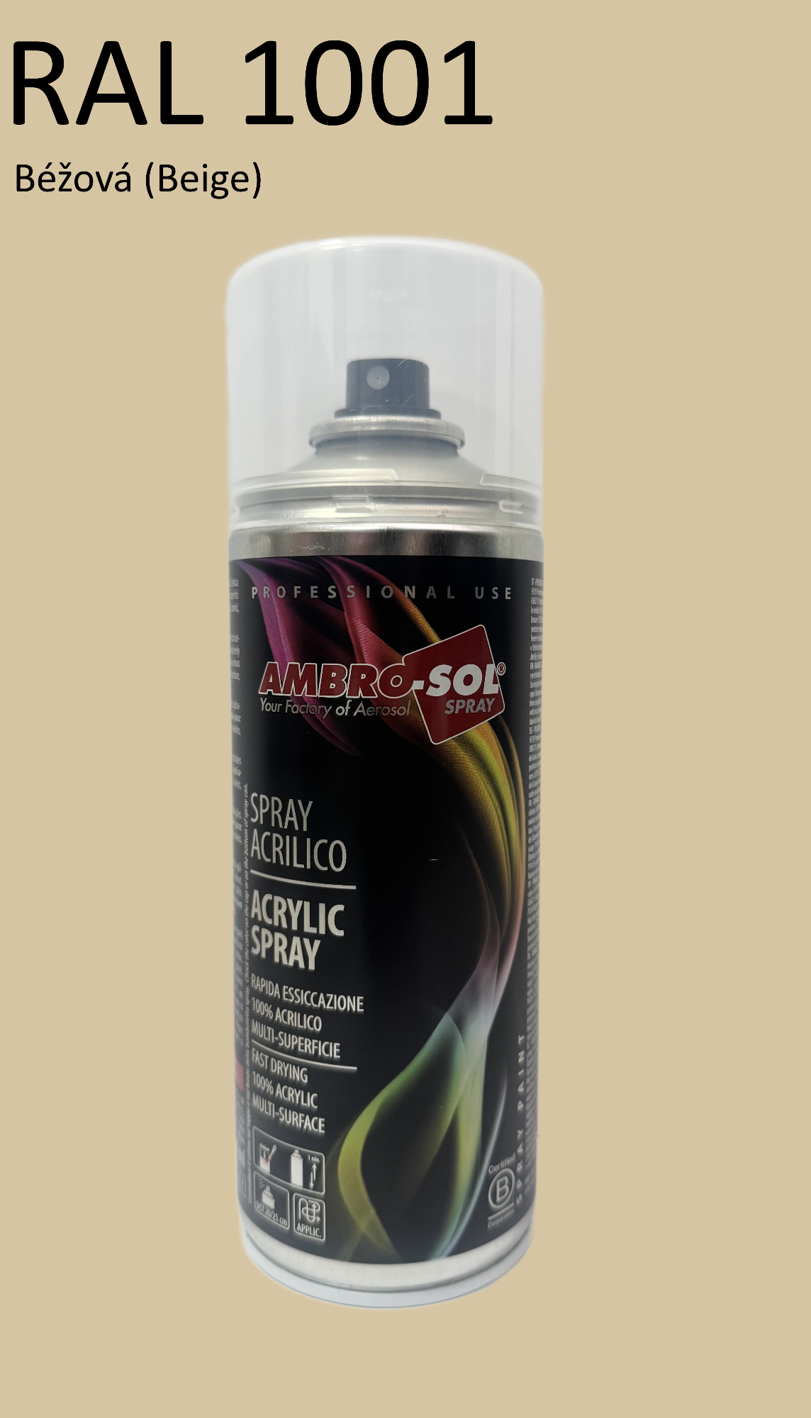 Univerzálna akrylová farba RAL 1001 400 ml