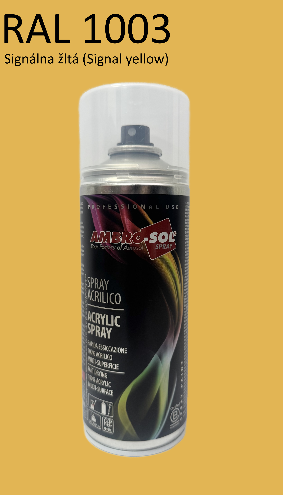 Univerzálna akrylová farba RAL 1003 400 ml