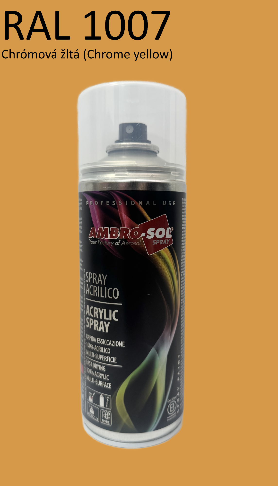 Univerzálna akrylová farba RAL 1007 400 ml