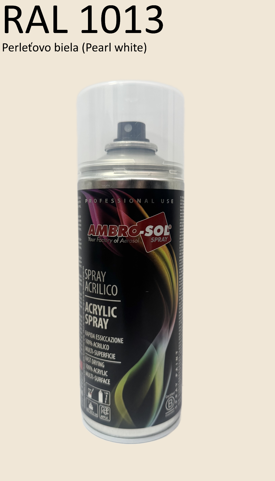 Univerzálna akrylová farba RAL 1013 400 ml