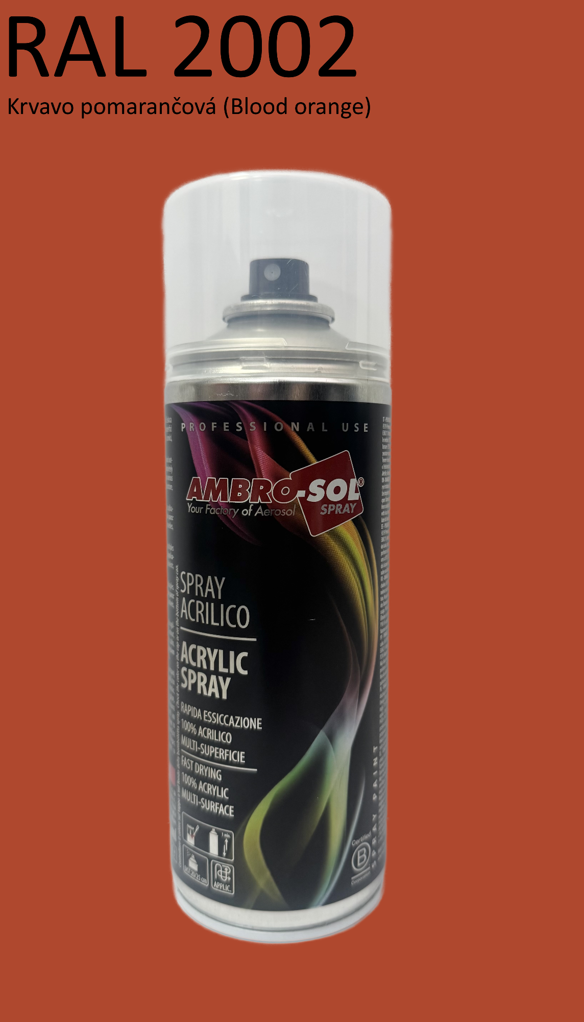 Univerzálna akrylová farba RAL 2002 400 ml