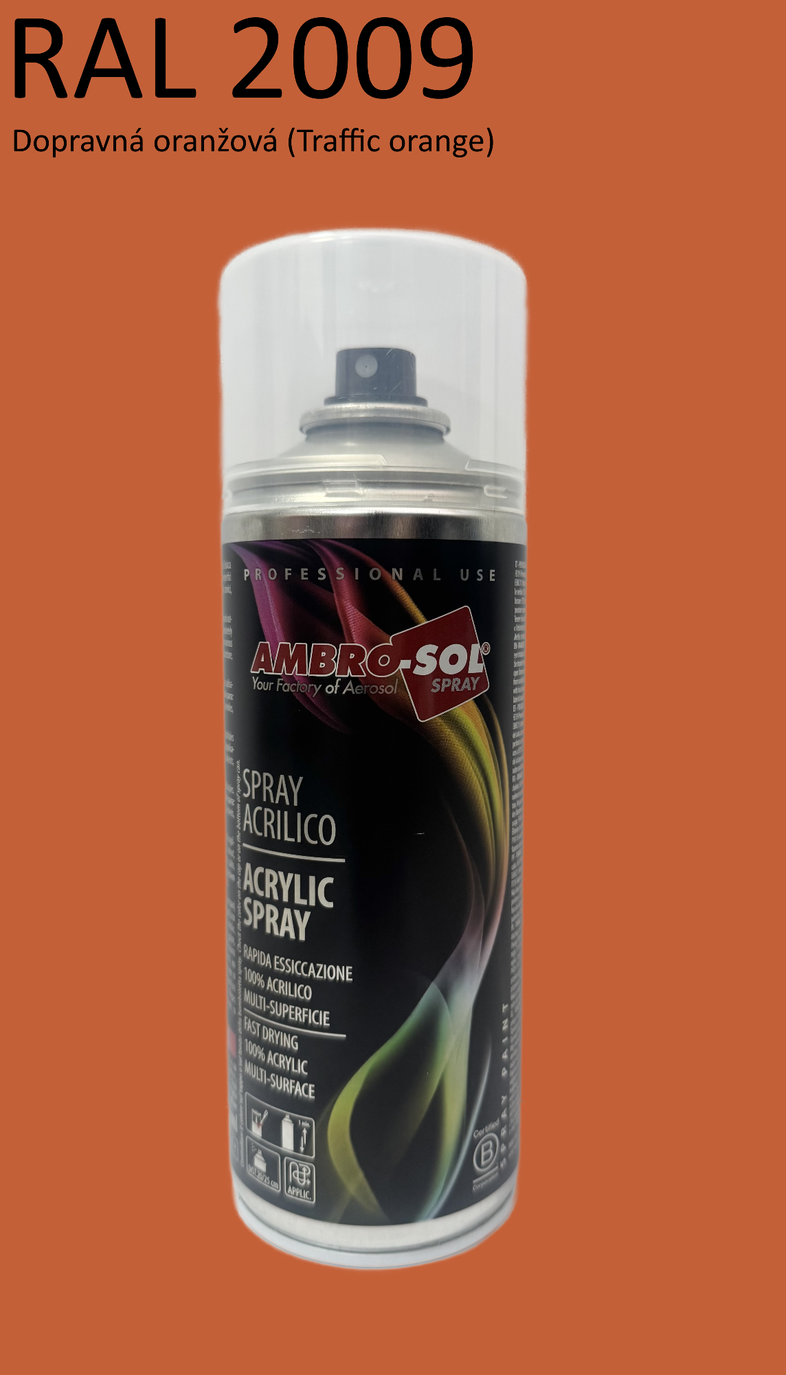 Univerzálna akrylová farba RAL 2009 400 ml