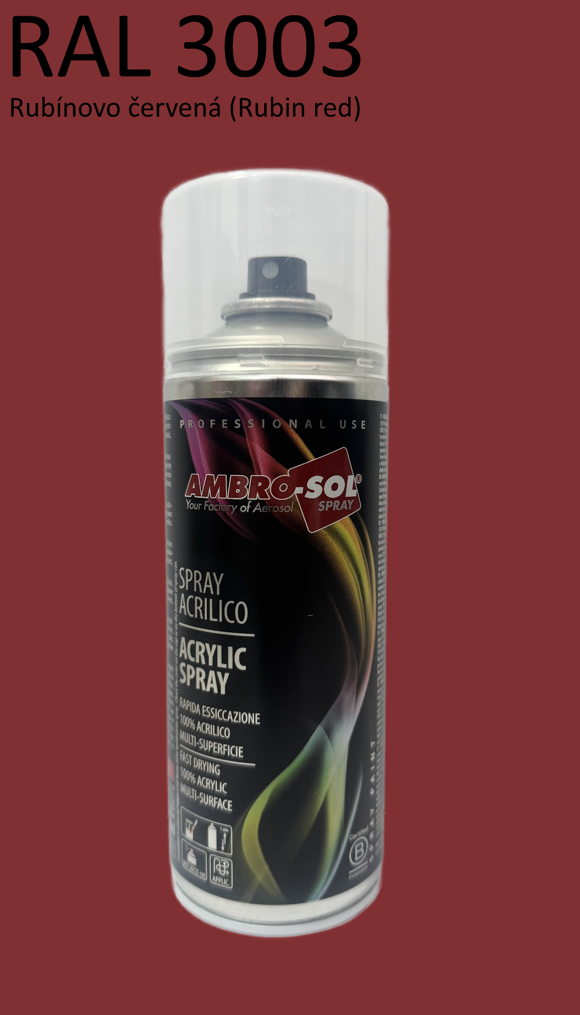 Univerzálna akrylová farba RAL 3003 400 ml