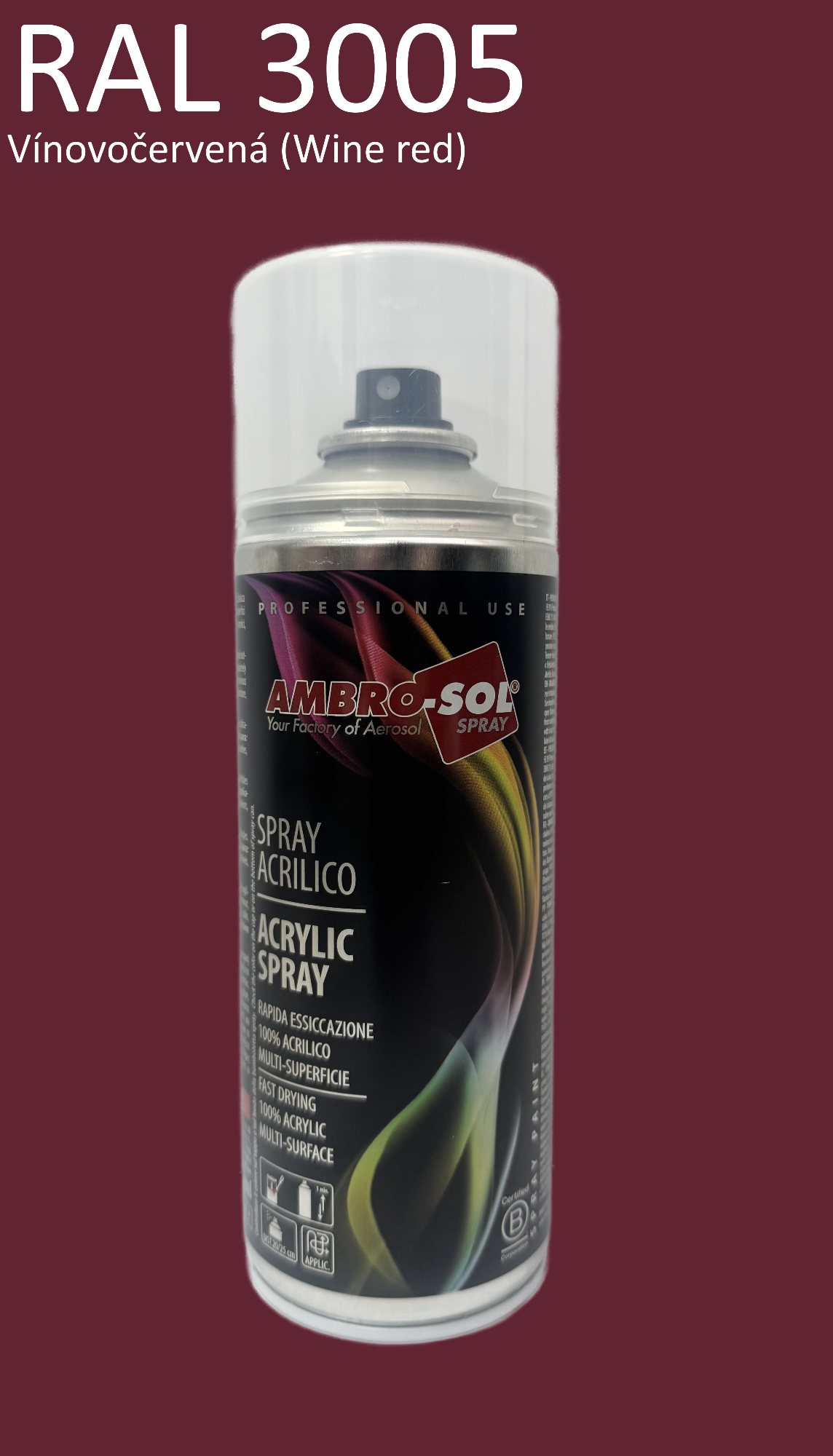 Univerzálna akrylová farba RAL 3005 400 ml