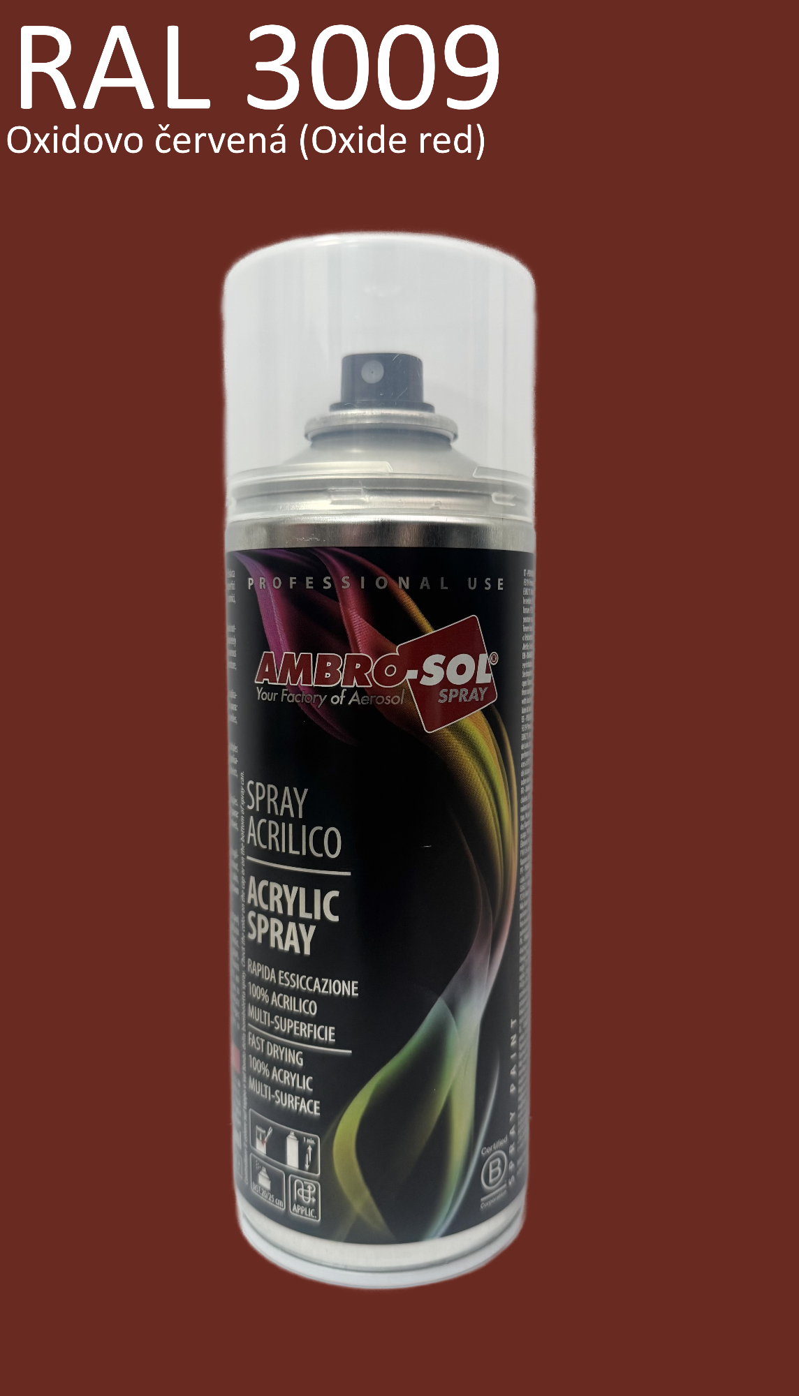Univerzálna akrylová farba RAL 3009 400 ml
