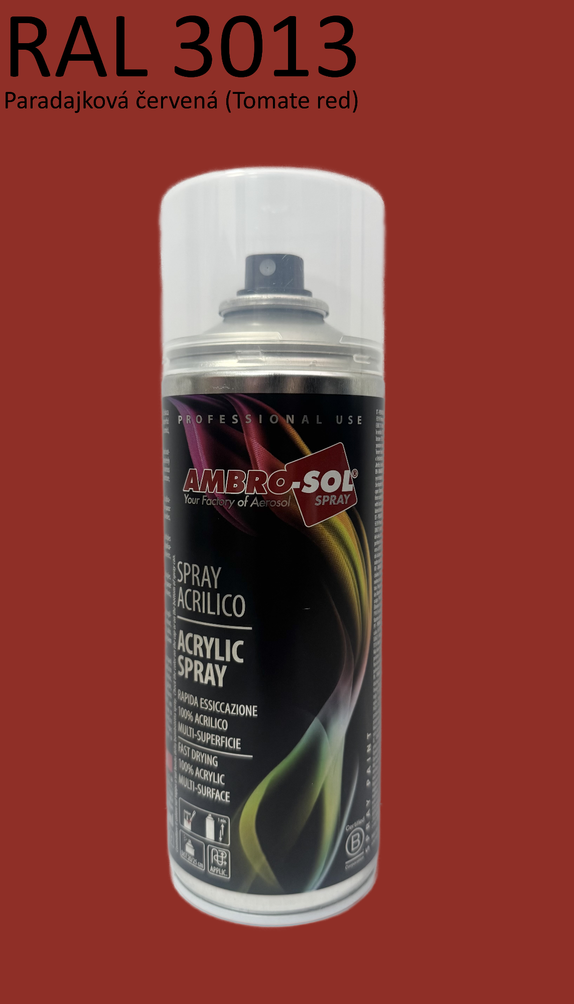 Univerzálna akrylová farba RAL 3013 400 ml