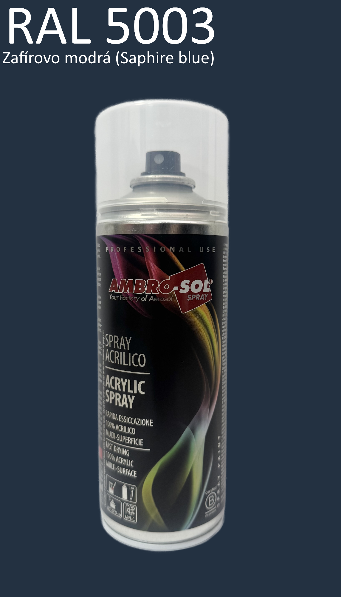 Univerzálna akrylová farba RAL 5003 400 ml