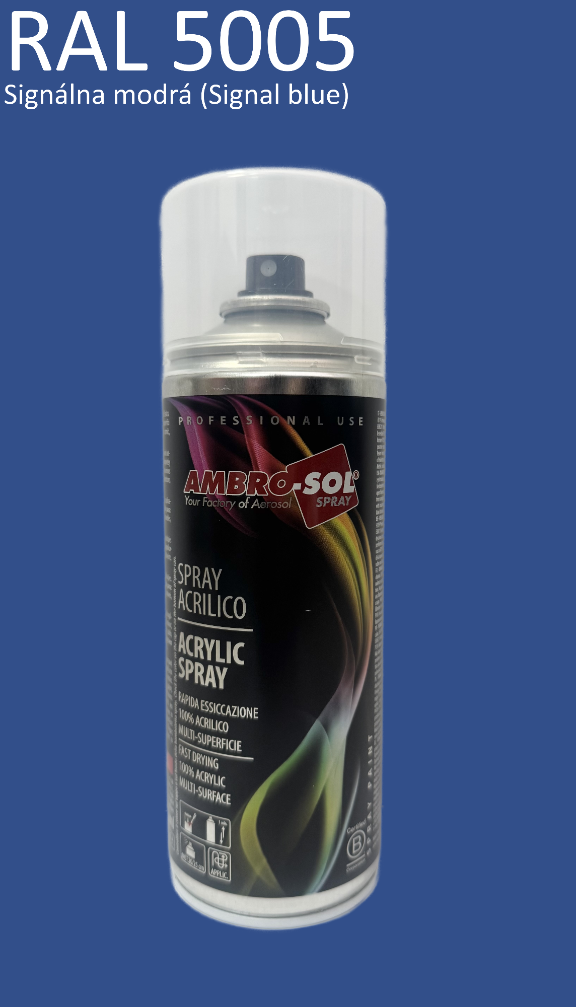Univerzálna akrylová farba RAL 5005 400 ml