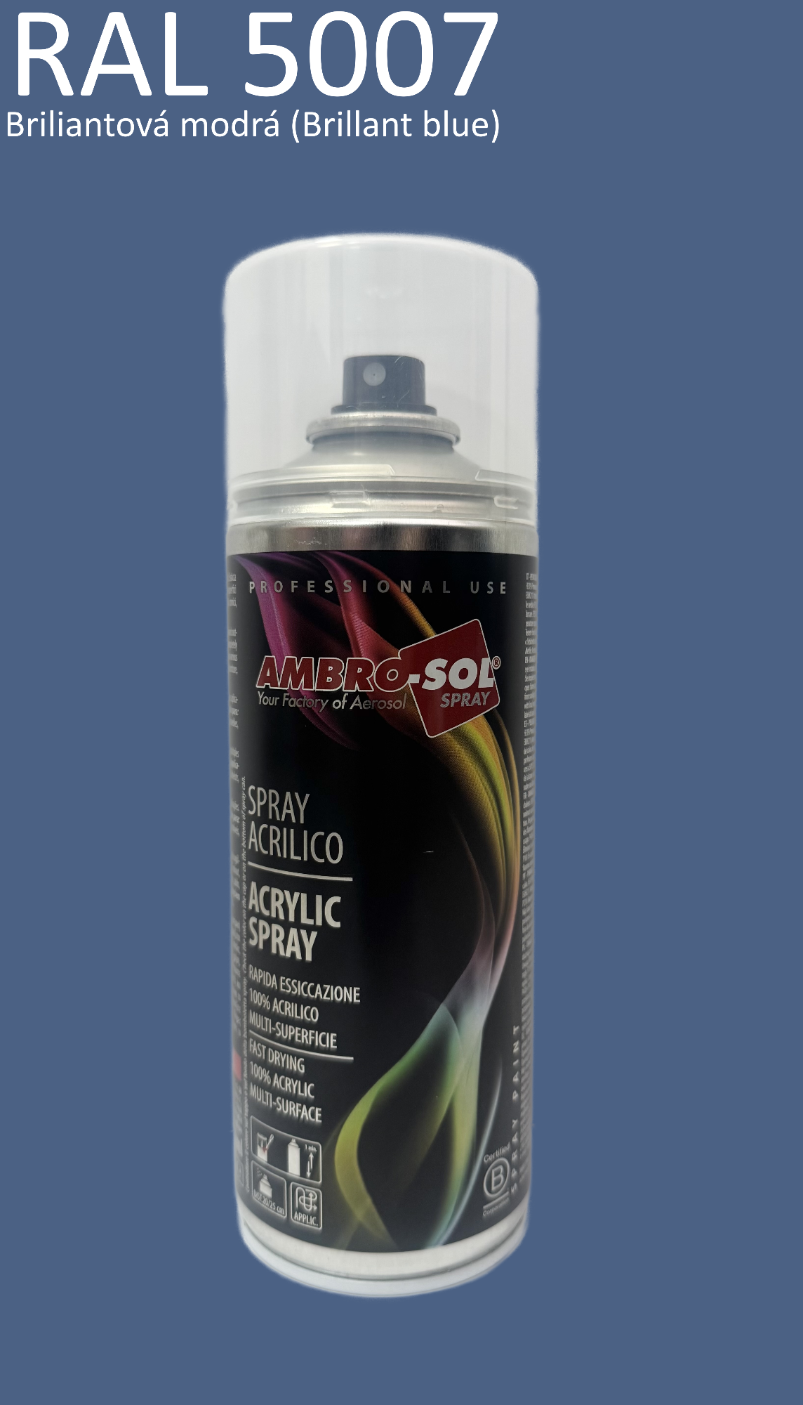 Univerzálna akrylová farba RAL 5007 400 ml