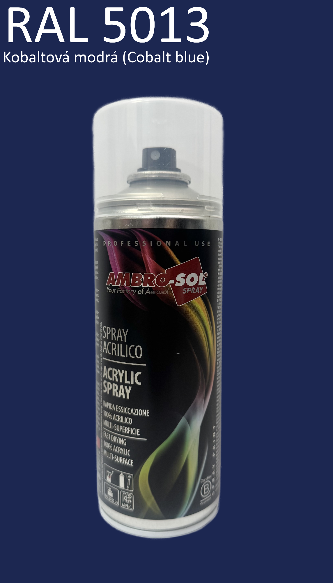 Univerzálna akrylová farba RAL 5013 400 ml