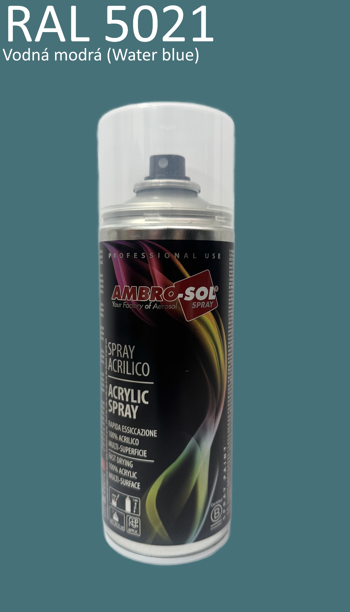 Univerzálna akrylová farba RAL 5021 400 ml