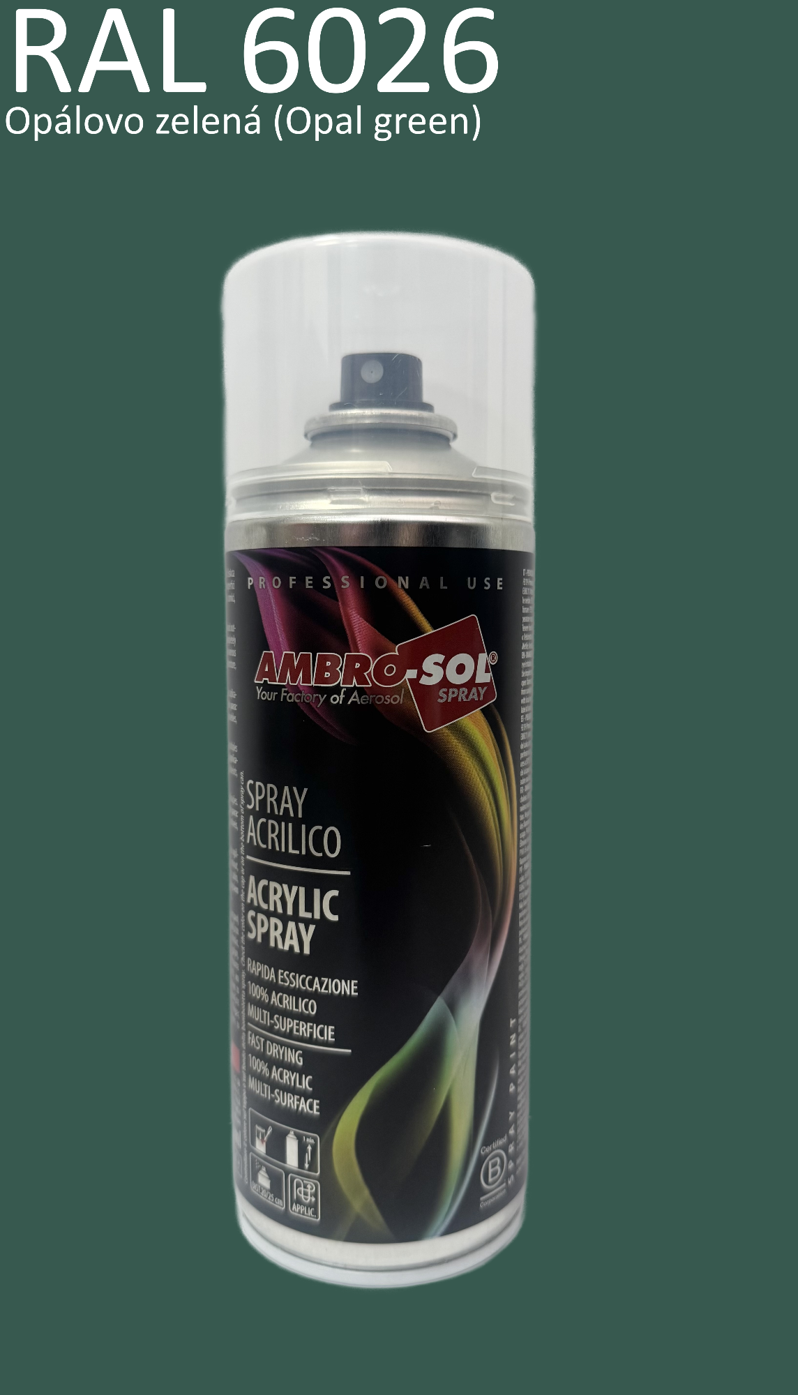 Univerzálna akrylová farba RAL 6026 400 ml