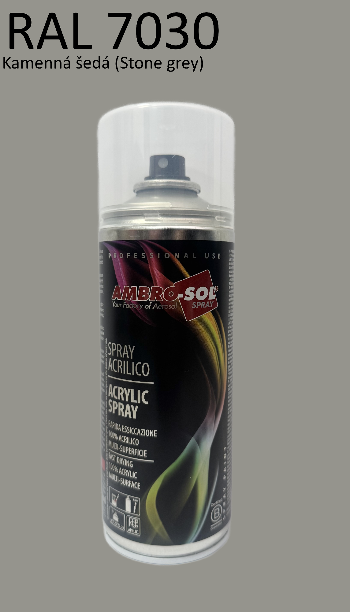 Univerzálna akrylová farba RAL 7030 400 ml