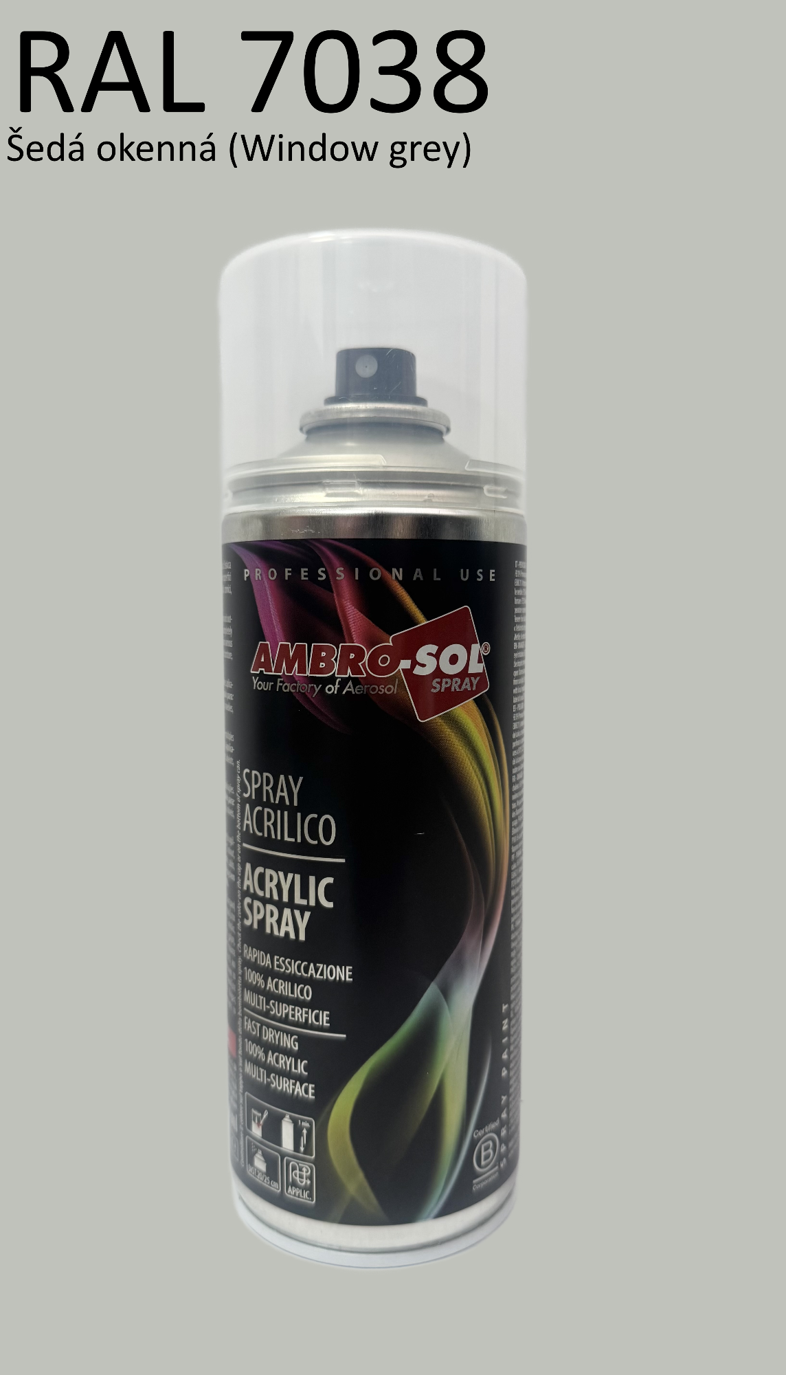 Univerzálna akrylová farba RAL 7038 400 ml