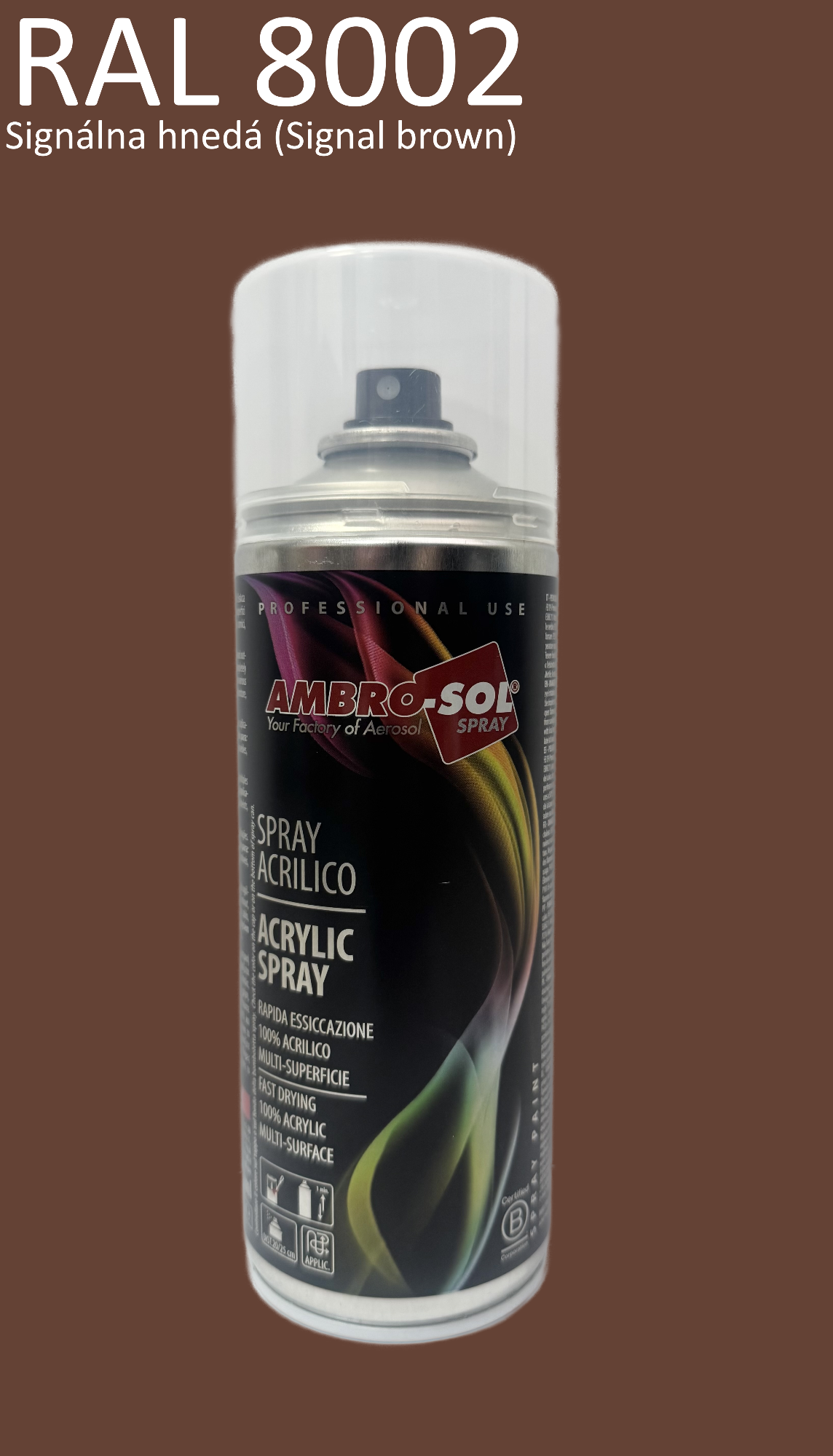 Univerzálna akrylová farba RAL 8002 400 ml