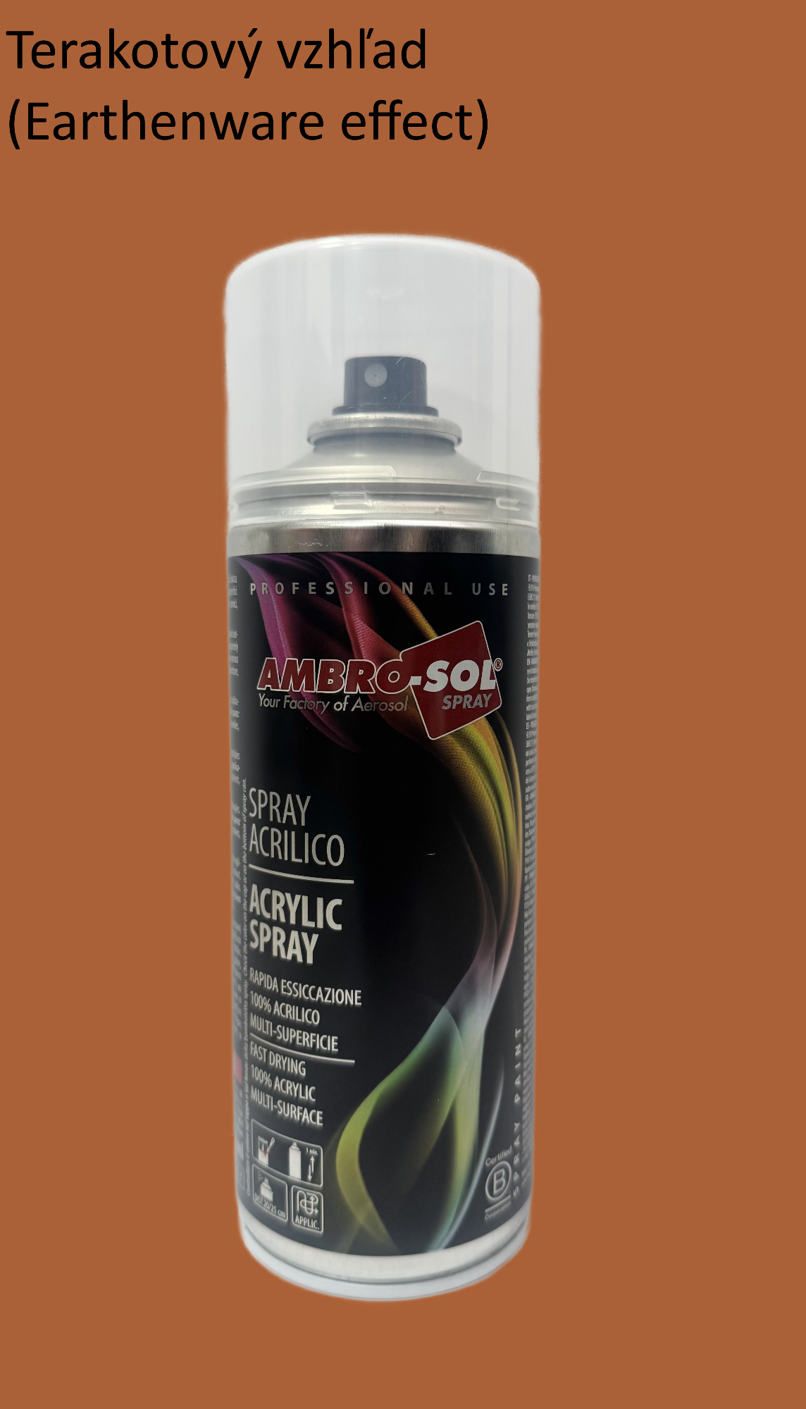 Univerzálna akrylová farba kameninový efekt 400 ml