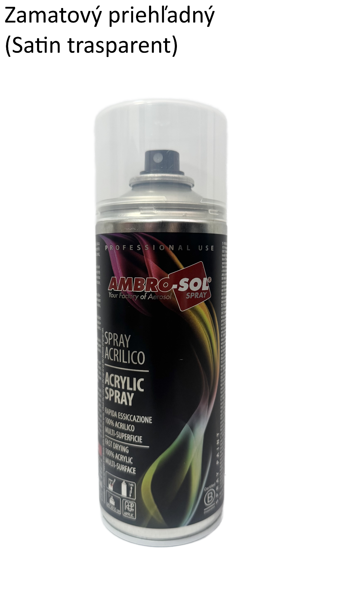 Univerzálna akrylová farba POLOLESK transparentná 400 ml