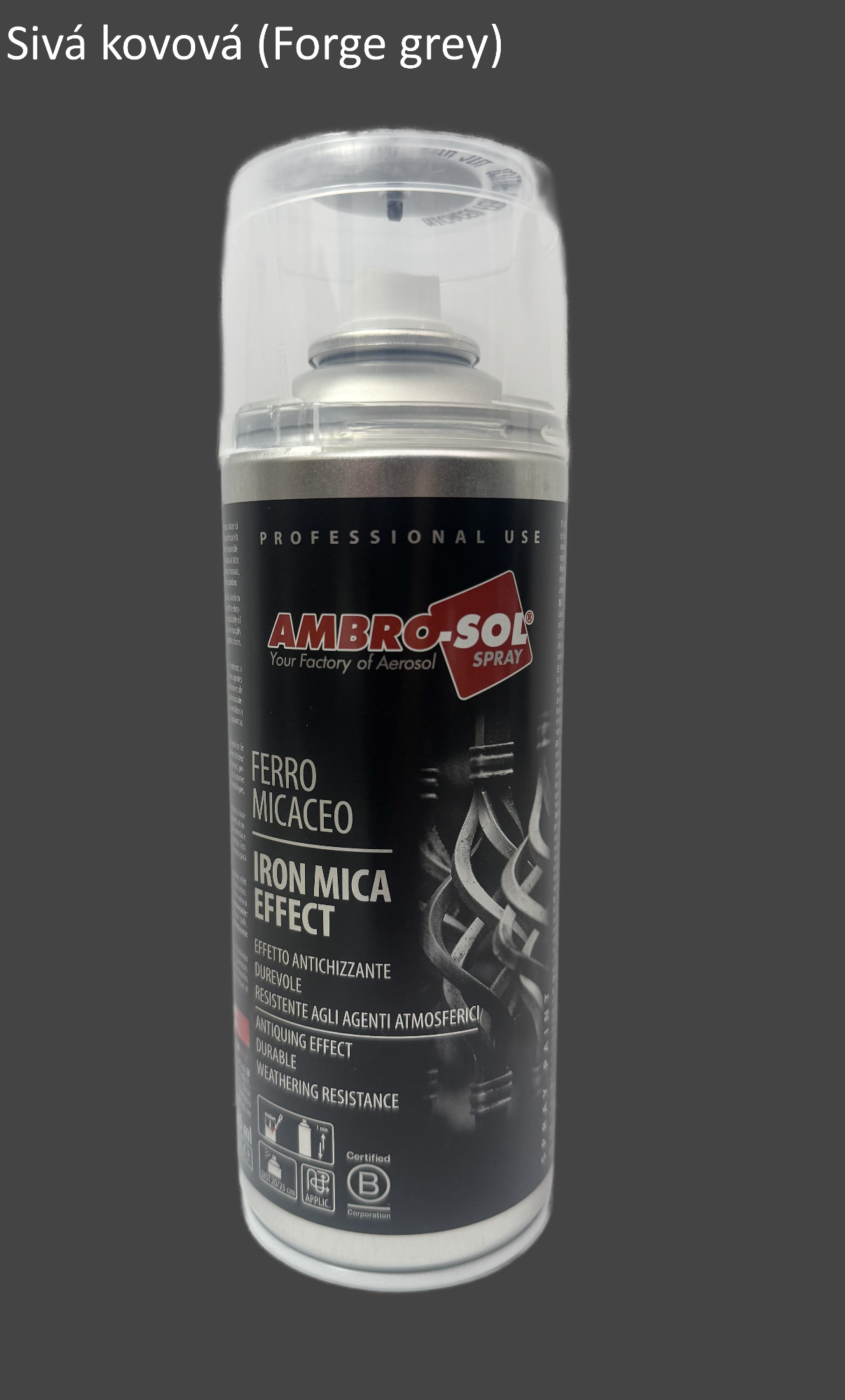 Efekt železa farba Forge grey 400 ml