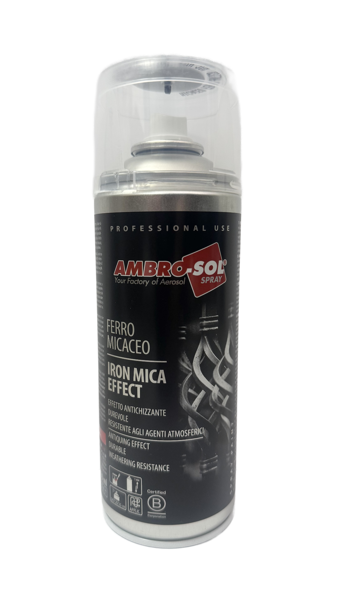 Efekt železa farba Silver 400 ml