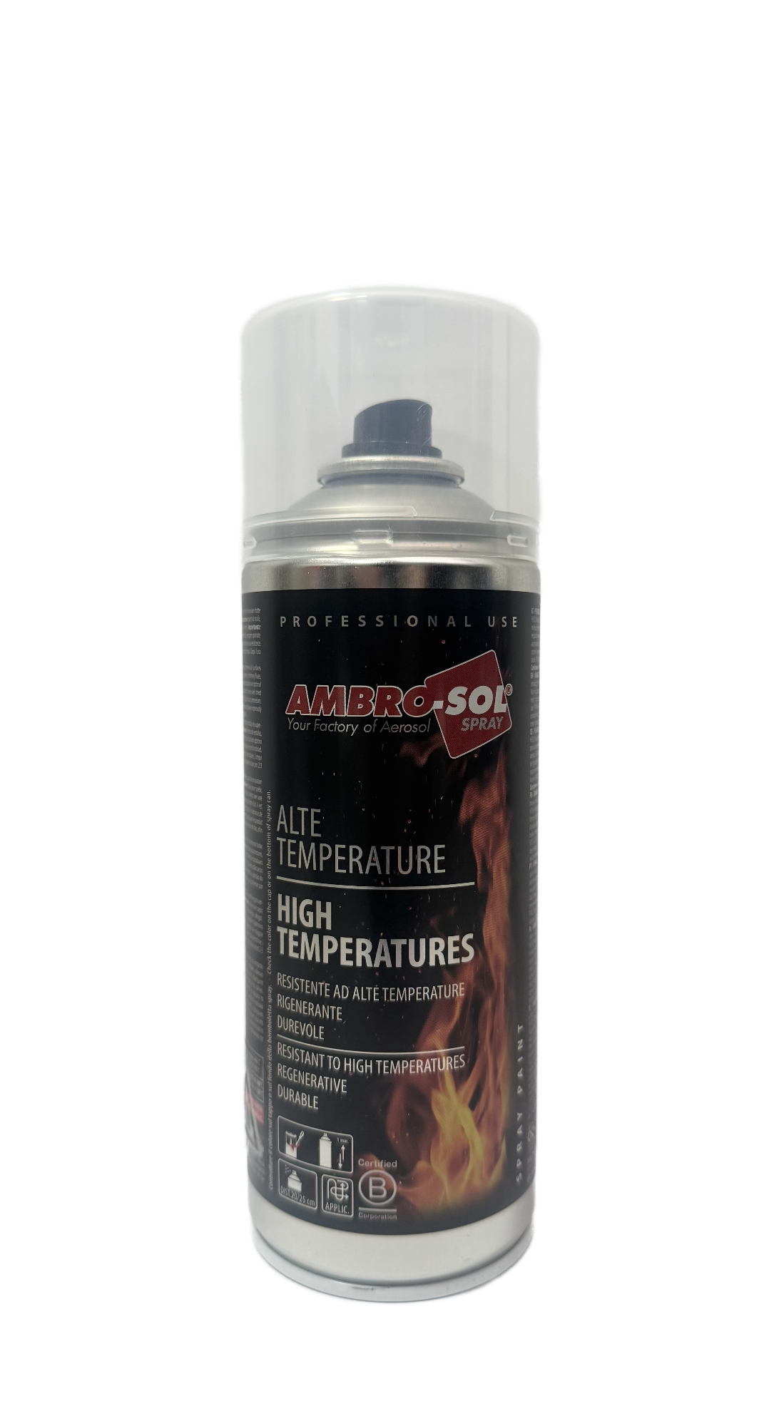 Farba odolná voči teplote transparentná 400 ml