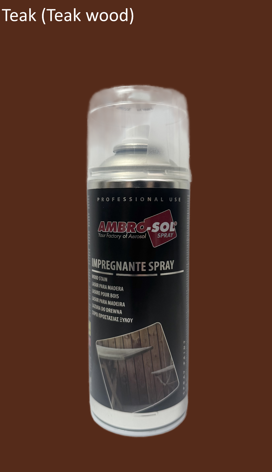 Lazúra na drevo Teakové drevo 400 ml