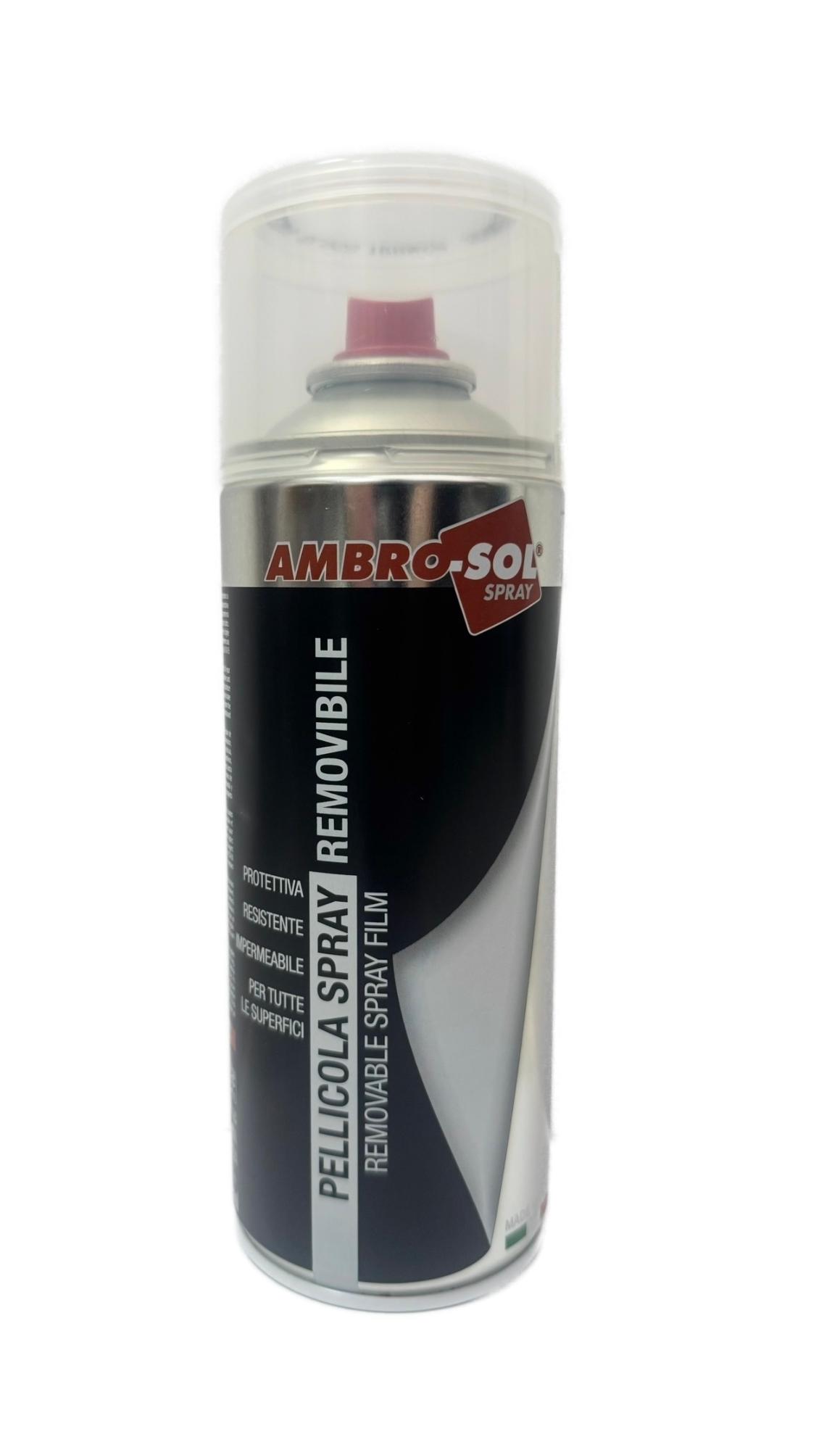 Odnímateľný sprejový film 400 ml matný aluminium 9006