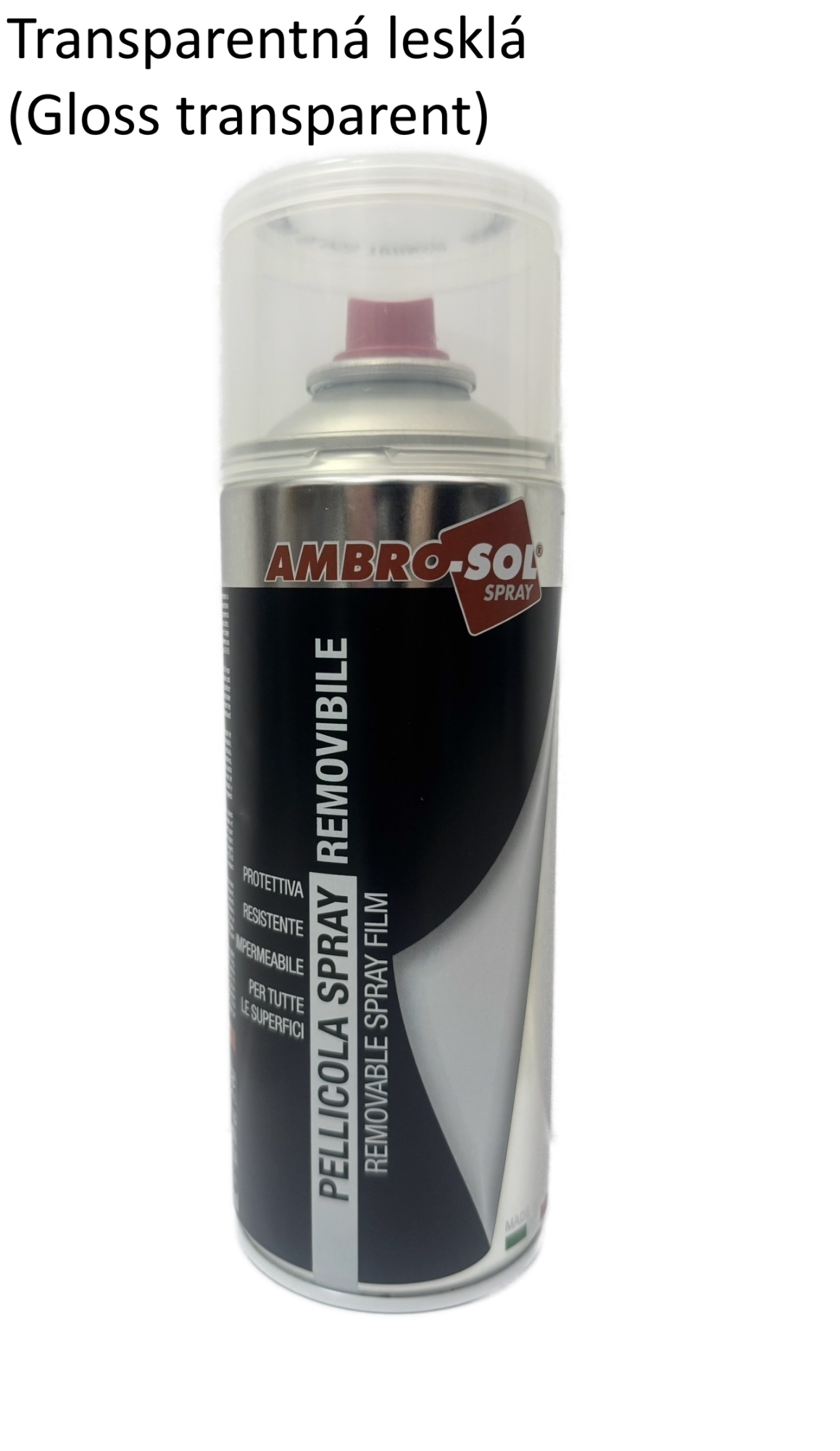 Odnímateľný sprejový film 400 ml lesklý transparentný