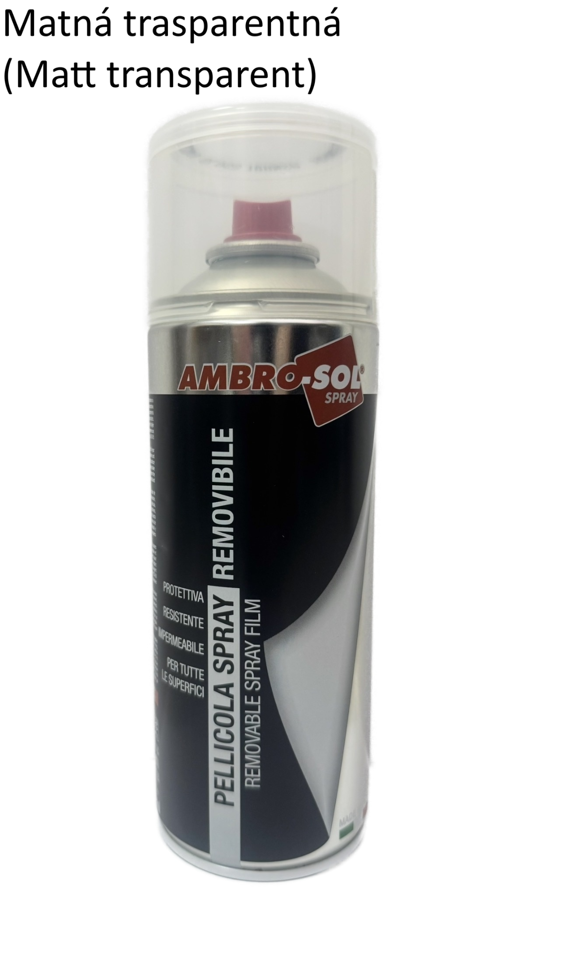 Odnímateľný sprejový film 400 ml matný transparentný