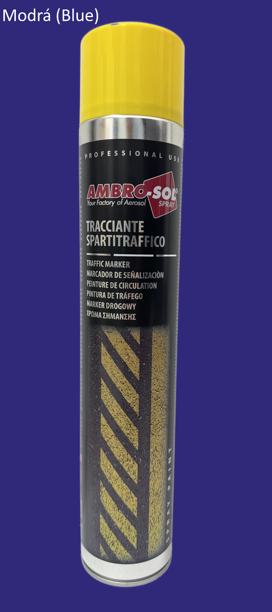 Značkovač na cesty modrý DARK BLUE 750 ml